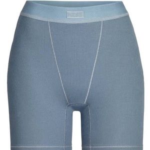 Skims Kyanite Cotton Shorts Medium